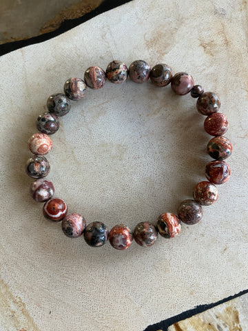 Crazy Horse Jasper Stretchy Bracelet