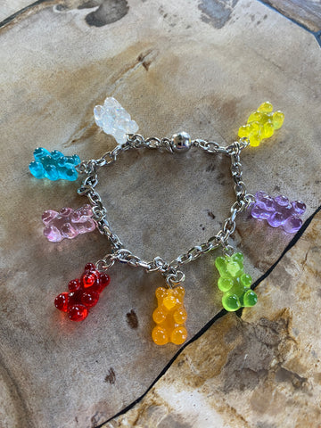 Seriously Adorable Gummy Charm Bracelet