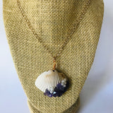 Charleston Shell Dipped in Amethyst and Pearls